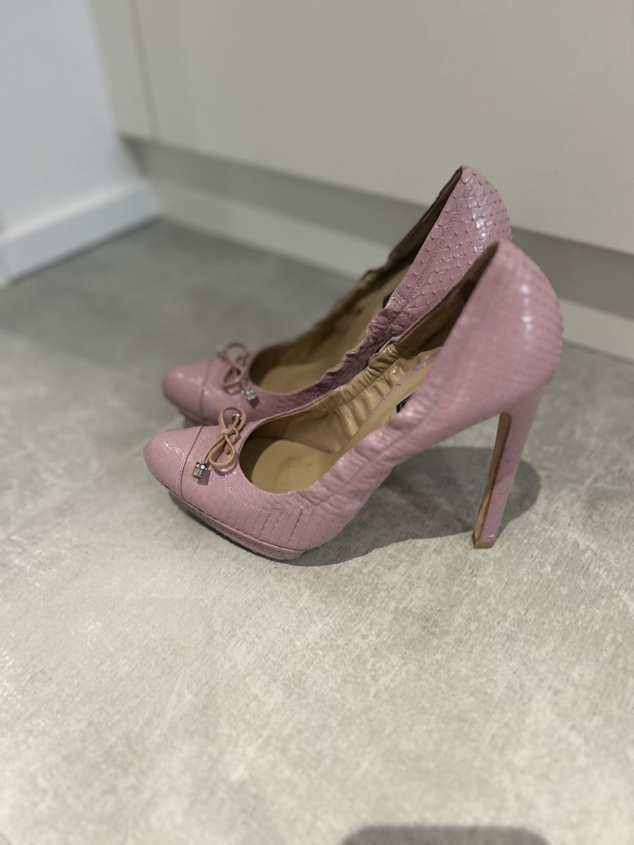 Damenschuhe: Pink le Silla python High Heels, Size 37½ – Neu und originalverpackt aus Veyrier von aliyag 4