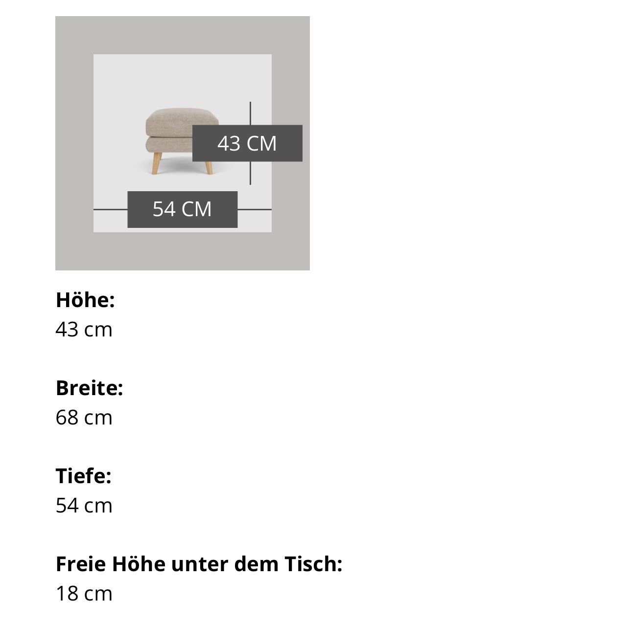 Maisons du monde Divani: Bouclé Sofa & Hocker in beige – Usato da Bern venduto da scng 9