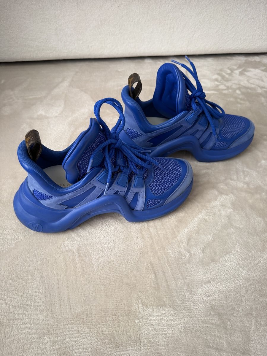 Louis Vuitton Scarpe da donna: Louis Vuitton Archlight Sneaker blau Grösse 36. – Usato da Gockhausen venduto da Lauvja 1