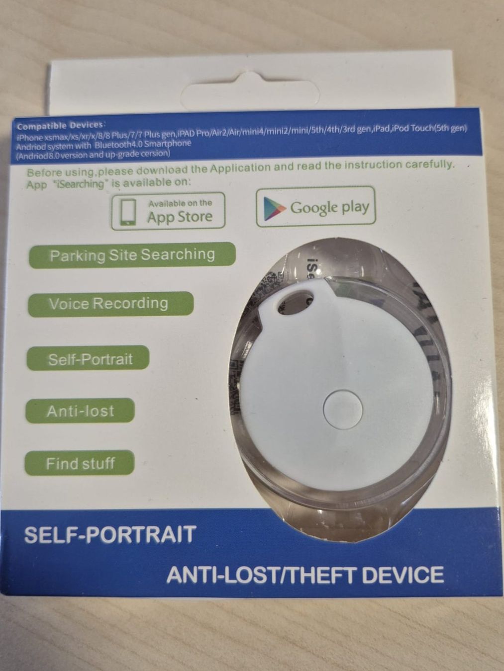 Navigationsgeräte: Anti-lost/Self-Portrait Device neu weiss – Neu und originalverpackt aus Krauchthal von SamsPuce