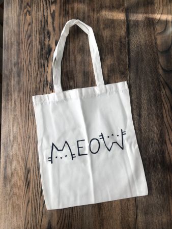 Tasche Schultertasche Tote Bag Shopper Meow Katzen