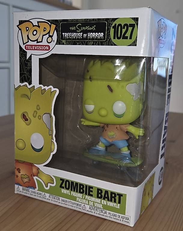 Figuren: Funko Pop Television - The Simpsons #1027 Zombie Bart – Gebraucht aus Lenzburg von Djroc