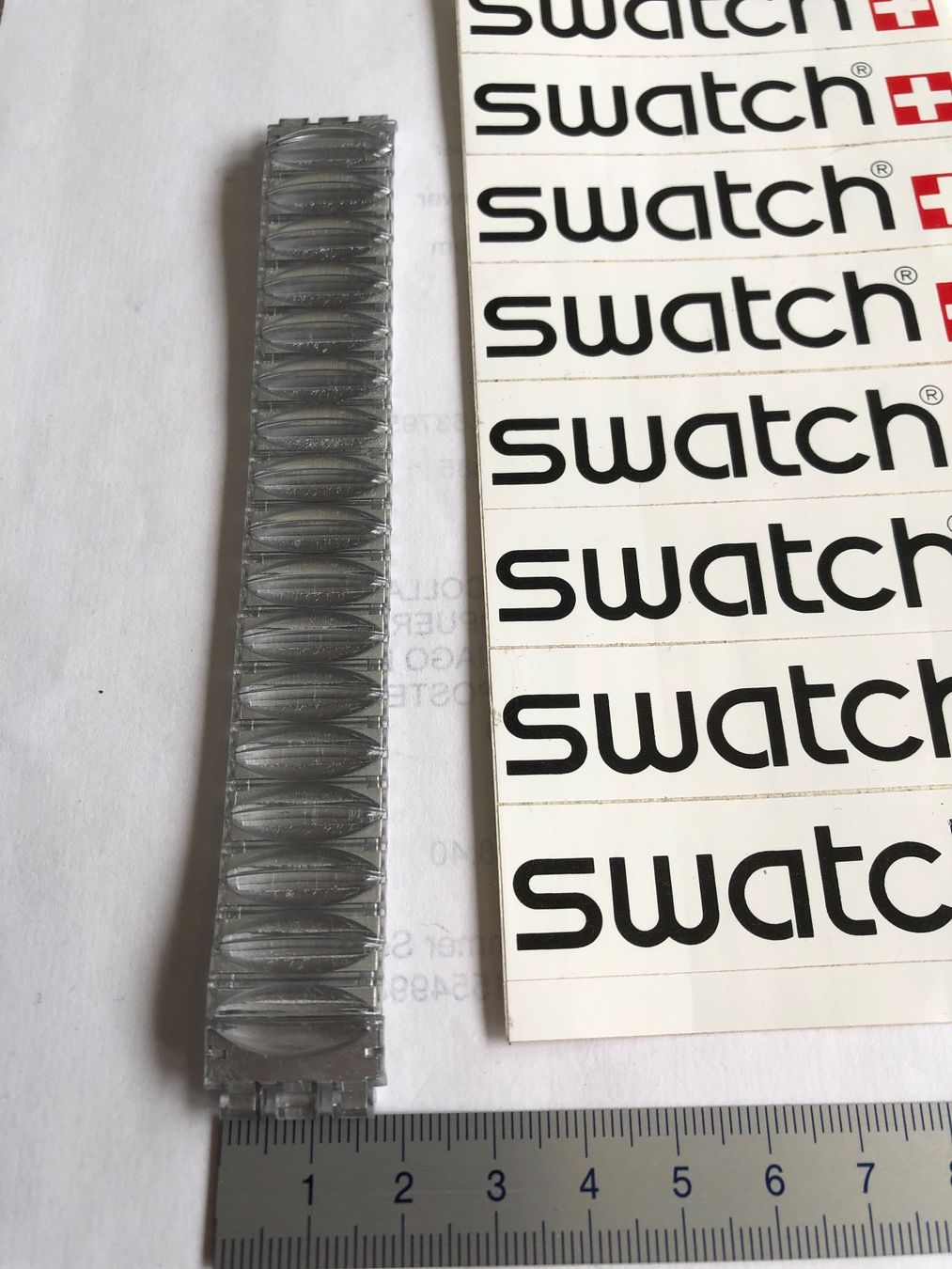 Swatch Uhrenarmband AQUA CHRONO GOLDEN RIVET von 1995 (Neu (gemäss ...