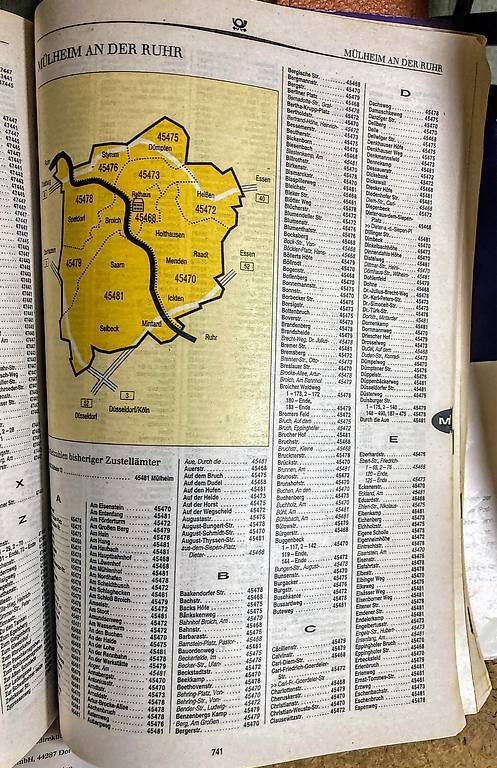 Libri: Postleitzahlenbuch Deutschland  – Usato da Ittigen venduto da Olten2 2