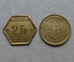 Belgisch-Kongo ++ 2.- und 5.- Francs