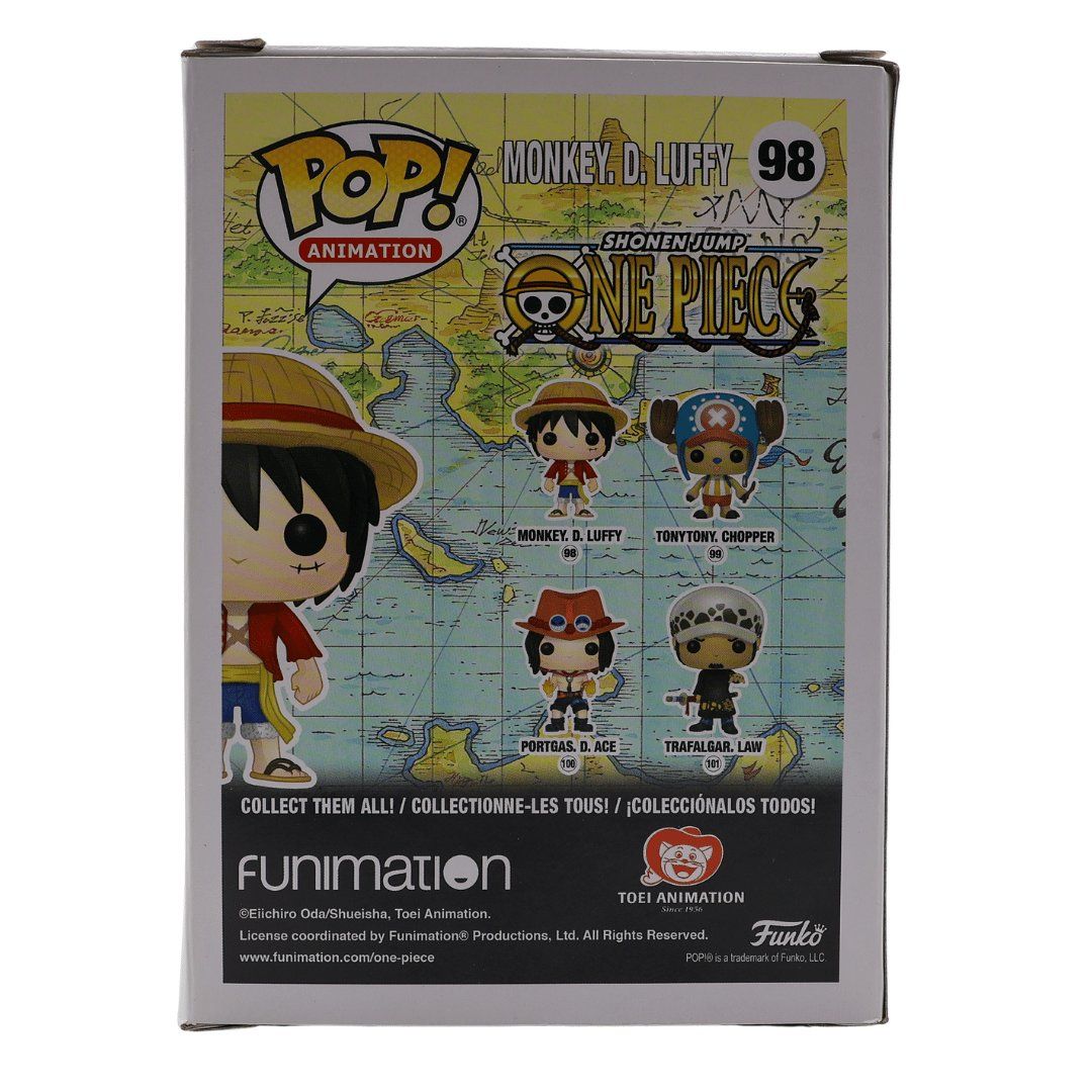 Statuette: Monkey D. Luffy #98 Funko POP One Piece – Nuovo e nell'imballaggio originale da Paudex venduto da dindeboy 1