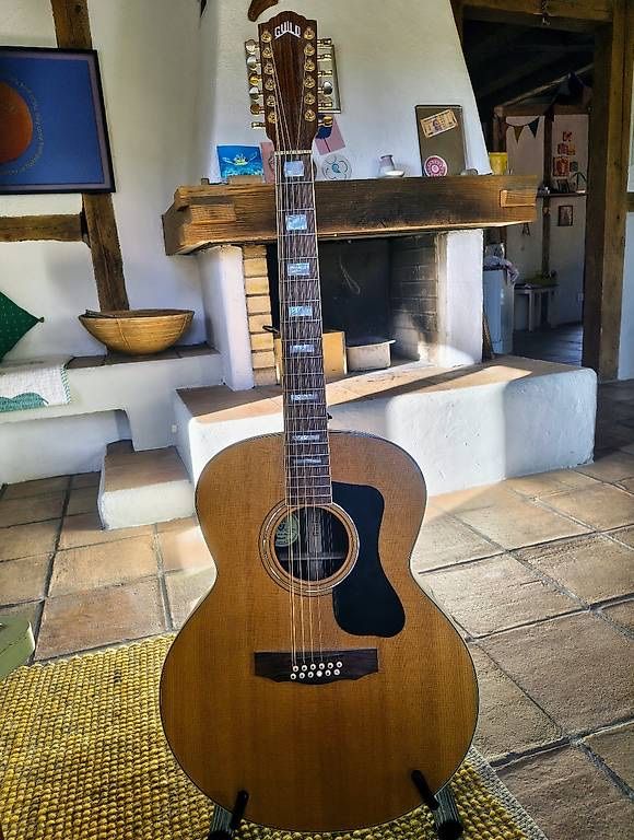 Guild Strumenti musicali: Guild F-1512 12-String Jumbo & HSC – Usato da Winterthur venduto da mal_2y7b 2