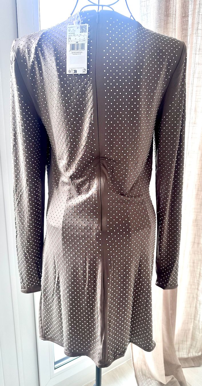 Mango Kleider: Wunderschönes Strasskleid mit gerafftem Detail, Mango, NEU – Neu und originalverpackt aus Bremgarten AG von jiom 5