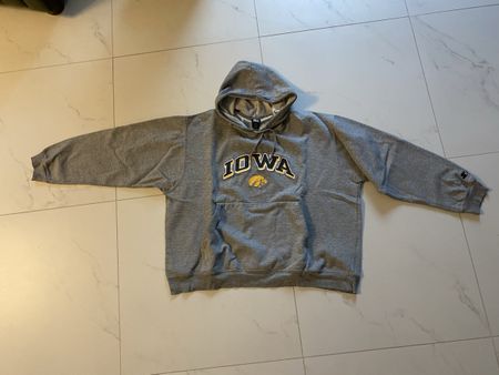 IOWA Kapuzenpullover grau, 2XL