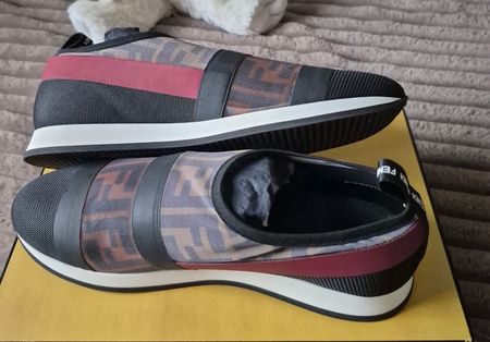 MOST WANTED - seltene FENDI Sneakers, schwarz, Gr. 39