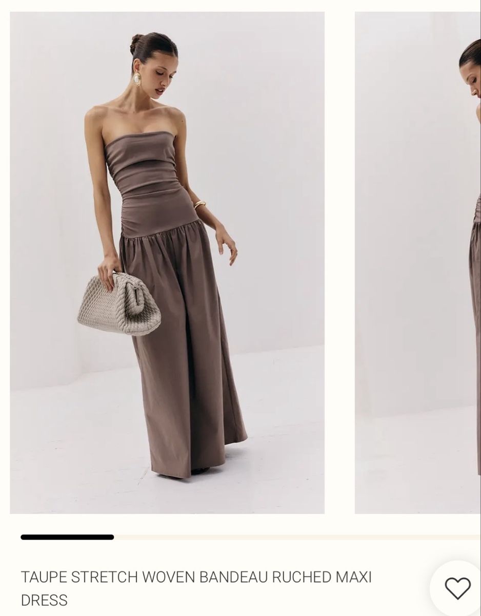 Vestiti: Pretty Little Thing Bandeu Maxi Kleid – Usato da Aathal-Seegräben venduto da mar_k6lw