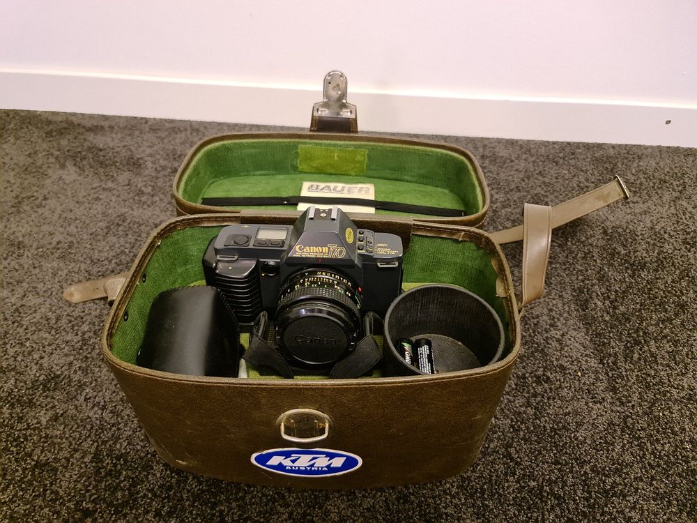 Appareil Photo Argentique Canon Prima - Objectif 35 Mm - Ancien Modèle - Occasion