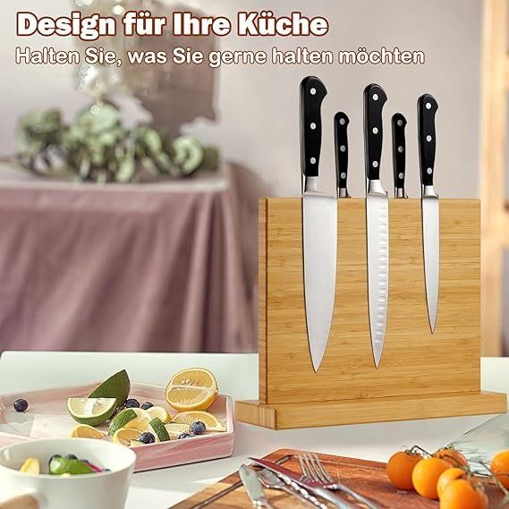 Messerblock Magnetisch Holz Bambus (Neu und originalverpackt) in  Oberentfelden fr CHF 49  mit Lieferung auf Ricardo kaufen