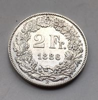 1886 2 Franken vz+