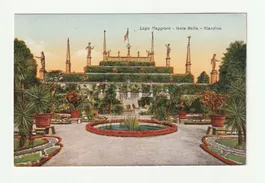 AK Lago Maggiore Isola Bella Garten Palazzo Borromeo, 1935