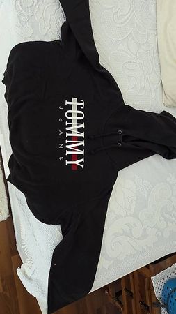 Damen Hoodie TOMMY JEANS schwarz Grösse S