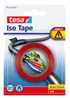 TESA® Elektro-Isolierband 15 mm x 10 m rot
