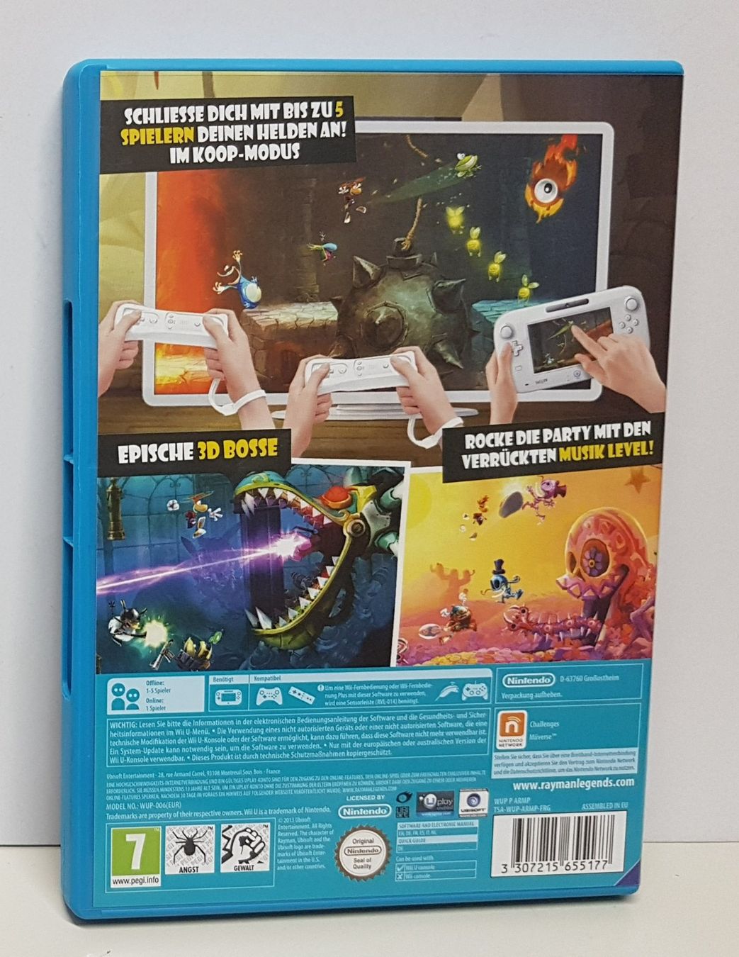 Giochi: Rayman Legends Wii U – Usato da Schüpfheim venduto da Games_Spielkonsolen 2
