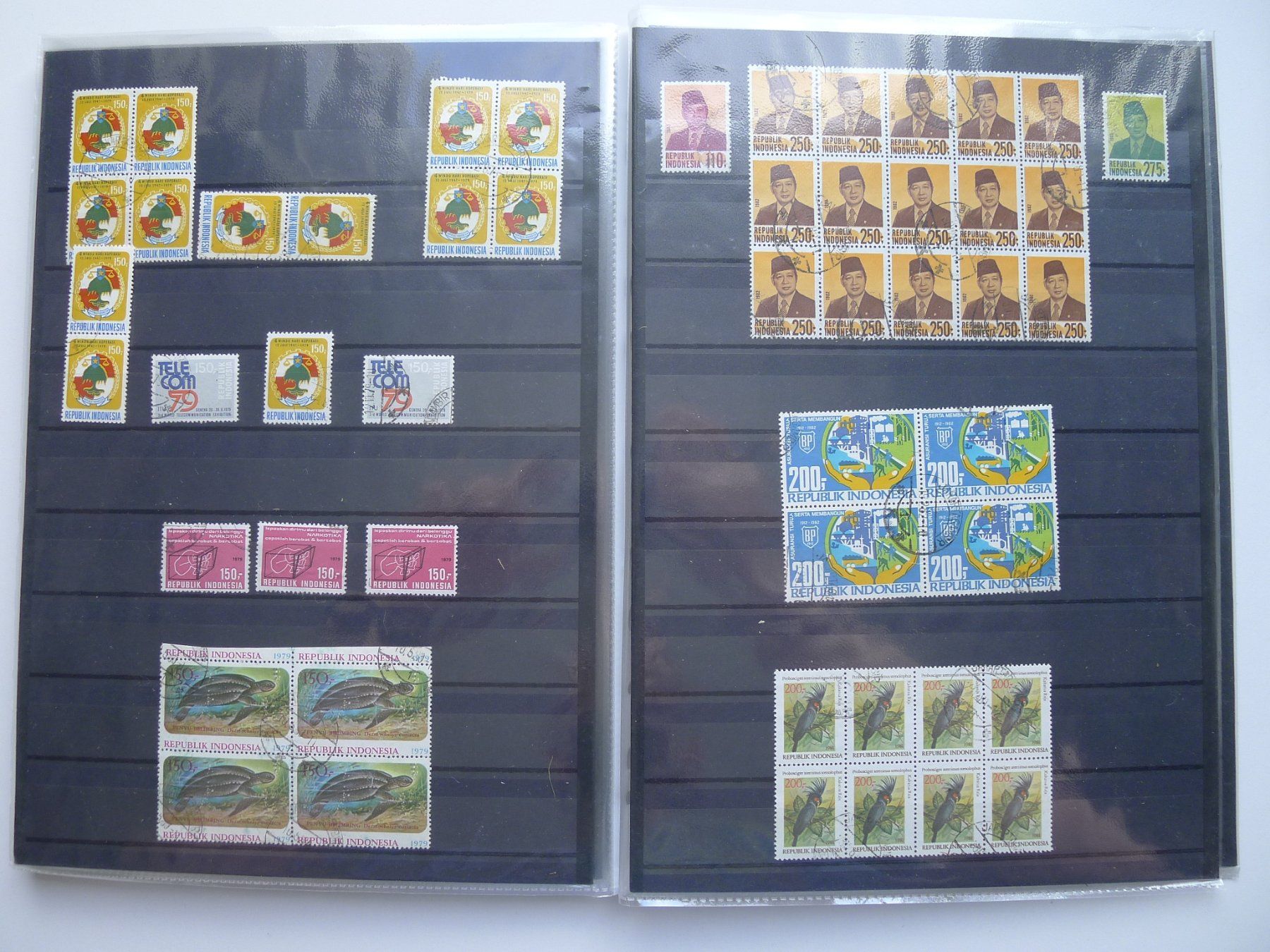 Alle Briefmarken: kleine Sammlung Republik INDONESIA – Gebraucht aus Dagmersellen von q1w2e3r4 8