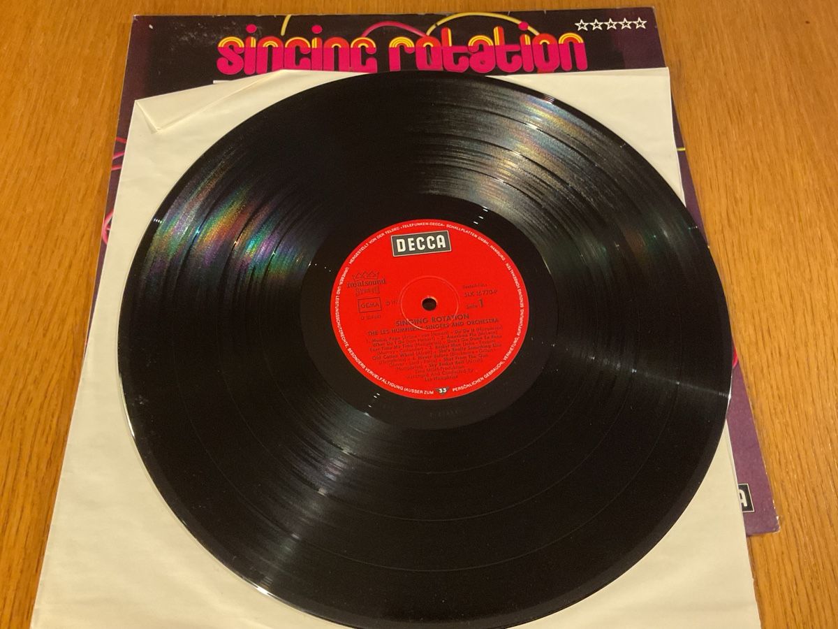 Dischi in vinile: Les Humphries Singers Schallplatte LP Singing Rotation – Usato da Steinach venduto da Quarkie 2
