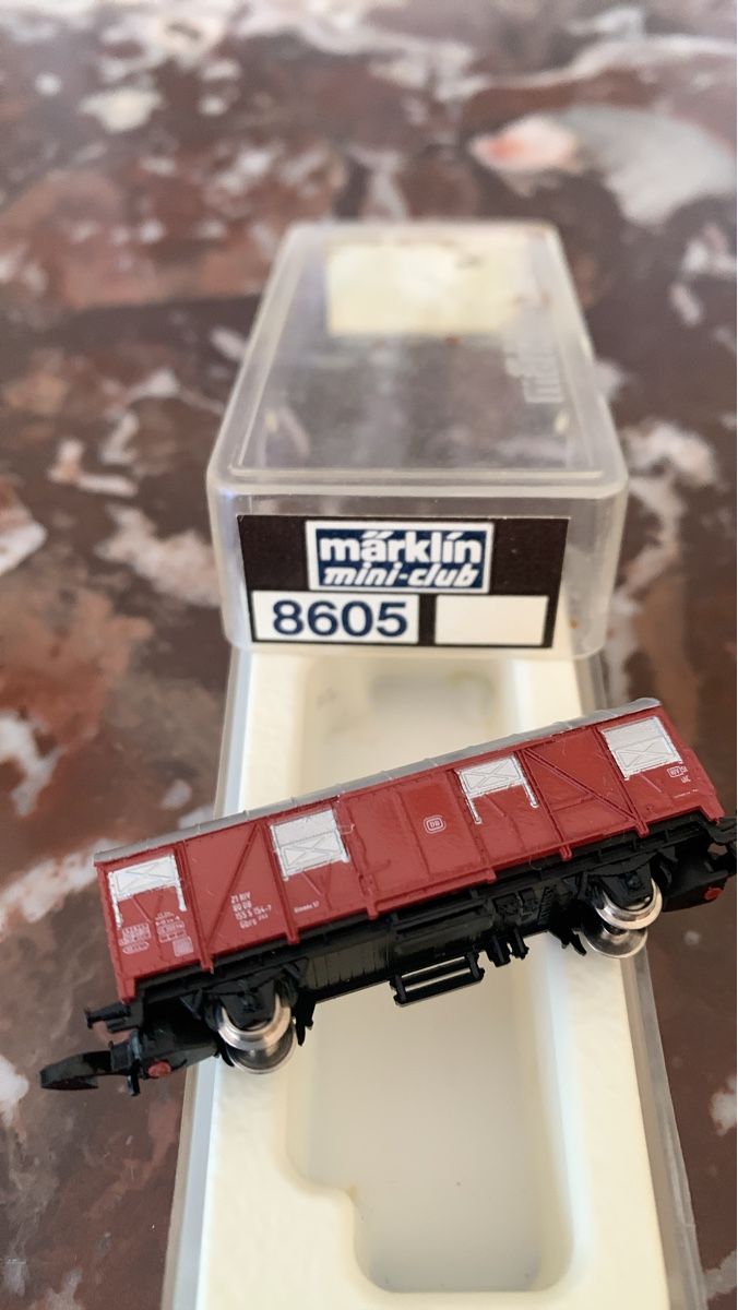 Märklin Modellini di ferrovie: Wagon Marklin Mini-Club 8605 - Z – Usato da Posieux venduto da pha_tnd9