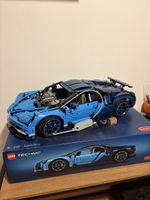 LEGO Technic Bugatti Chiron 42083 modèle assemblé bleu