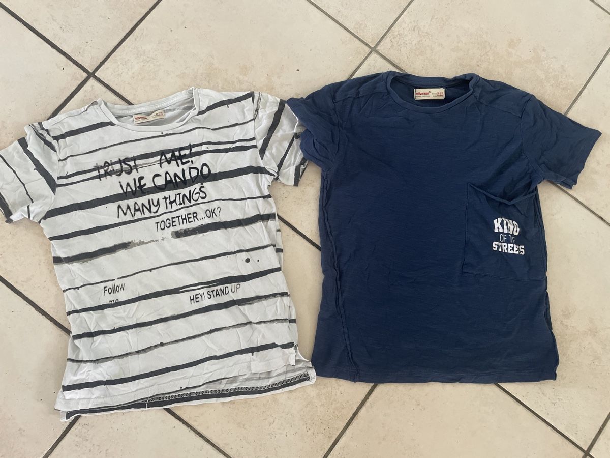 Camicie, T-shirt & Polo: 2 Silversun T-Shirts Gr. 140 Jungen – Usato da Obergerlafingen venduto da cabo4