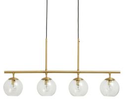 Designer Deckenlampe NORDAL „GLOBE“ – Messing