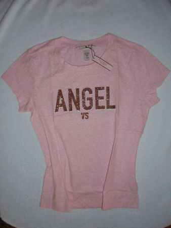 VICTORIA'S SECRET SHIRT GR. S, NEU, MIT GLITZERAUFDRUCK.....
