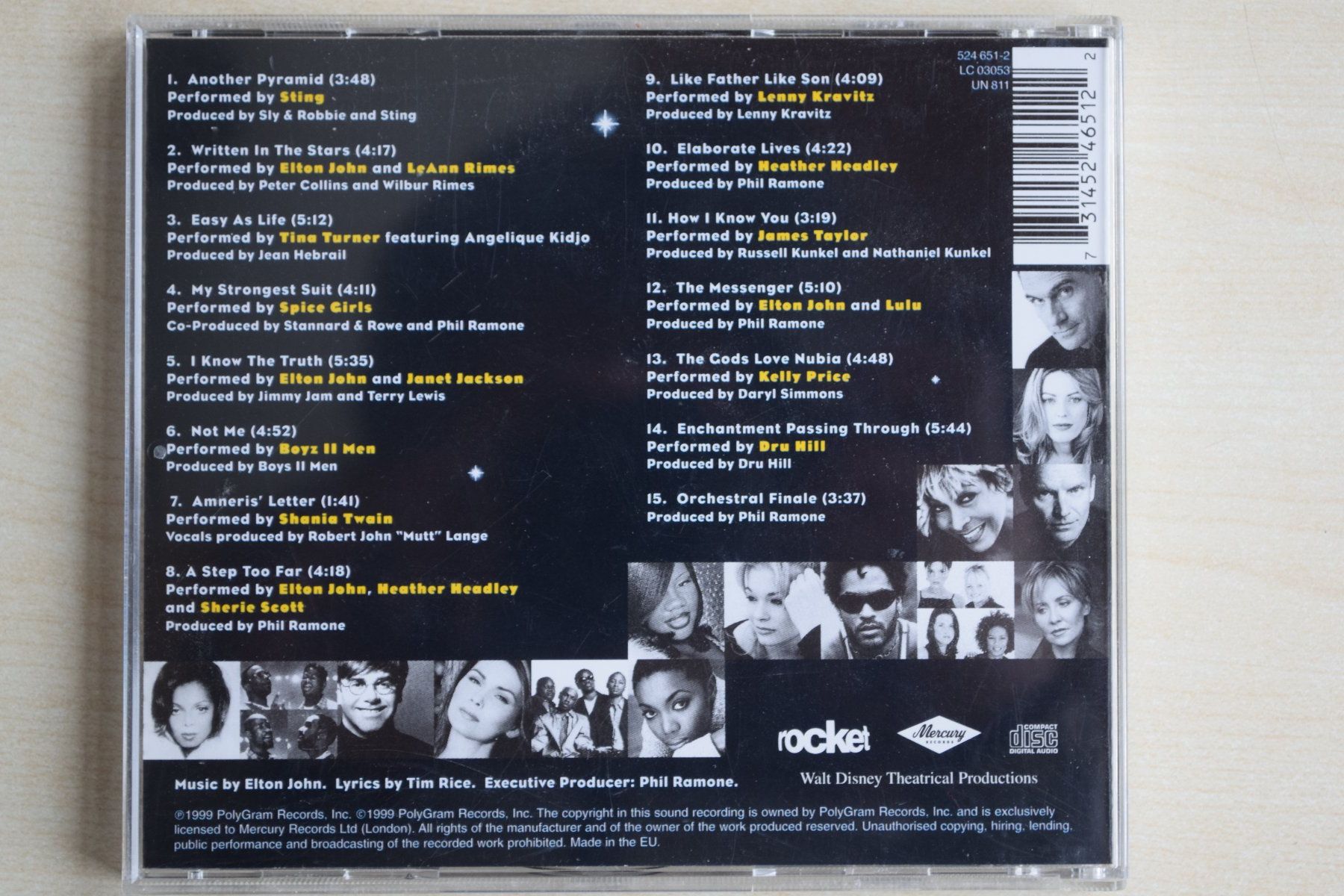 CDs: Elton John & Tim Rice's Aida CD (830) – D'occasion à Reutigen par DONDON55 1