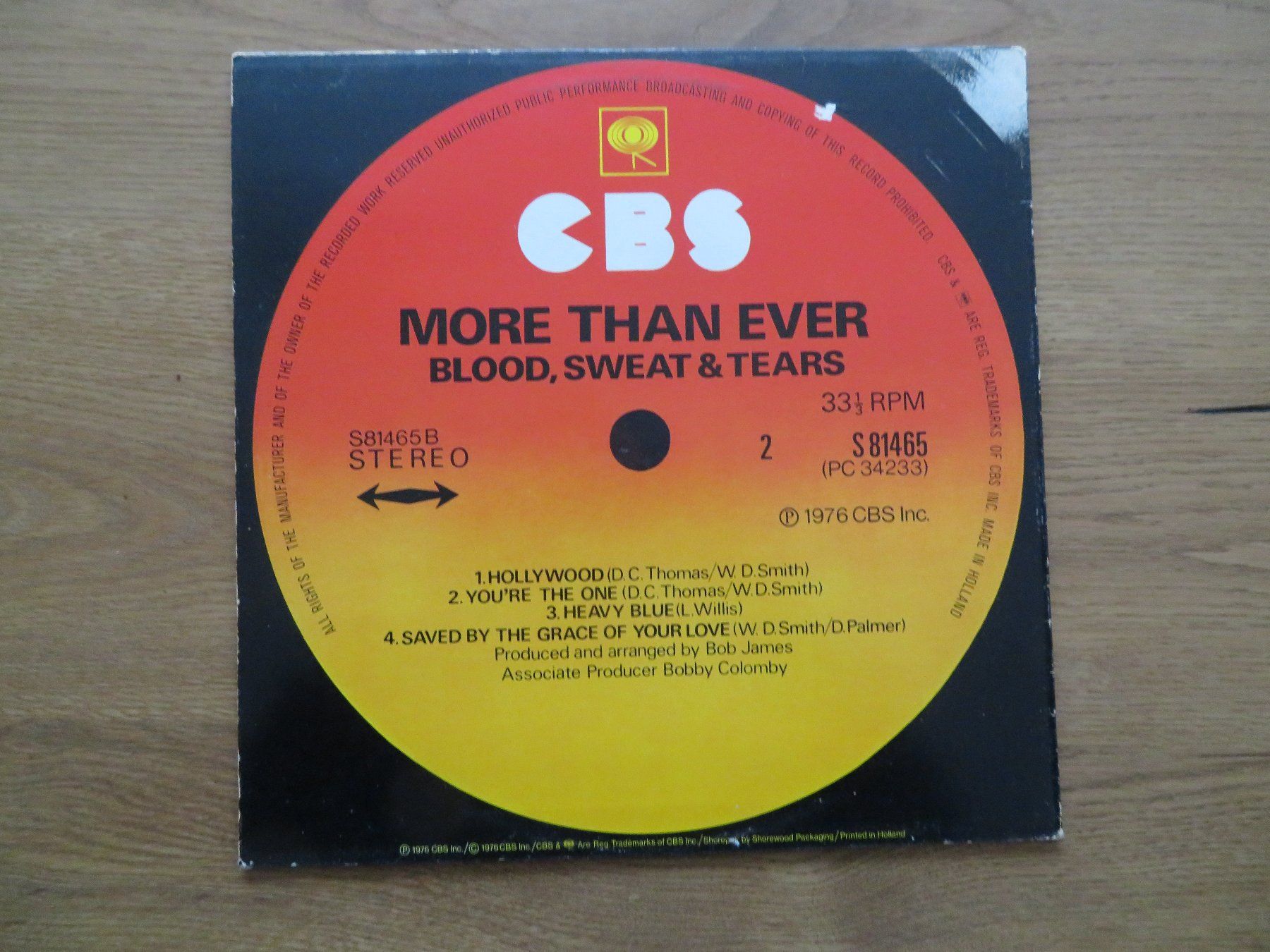 Schallplatten: BLOOD SWEAT U TEARS MORE THAN EVER – Neu (gemäss Beschreibung) aus Zürich von max_cp5f 1