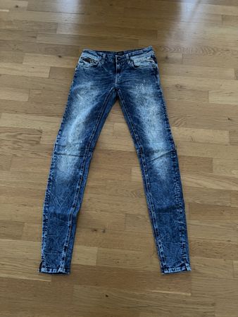 Replay Luz Gr.25/32Jeans Damen Jeans Used Look Top Zustand