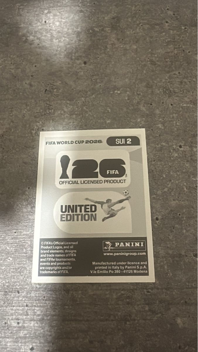 Panini Carte collezionabili: SUI 2 , FIFA WORLD CUP 2026 PANINI  – Nuovo (secondo la descrizione) da Frauenfeld venduto da 1PegPeg1 1