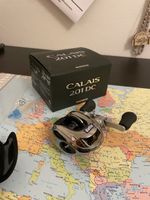 Mulinello/ reel/ Angelrolle Shimano Calais 201 DC