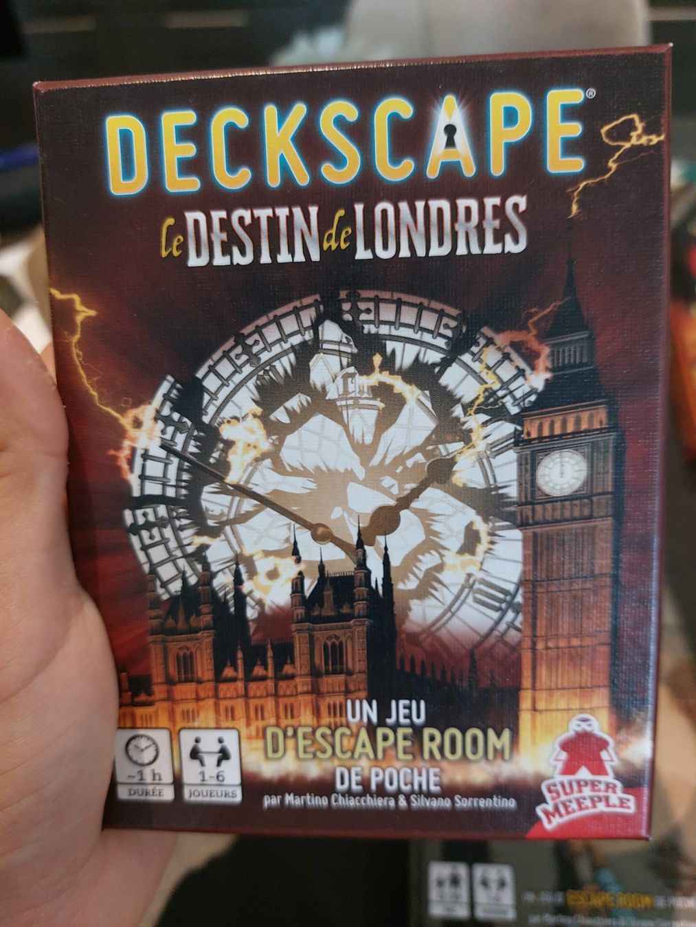 Spiele: Jeu deckscape cartes – Neu (gemäss Beschreibung) aus Ependes FR von Elphy