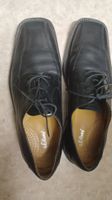 Schwarze S.Oliver Lederschuhe Gr. 43 Business-Look