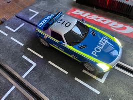 Carrera Digital 132 MERCEDES SLS AMG POLIZEI