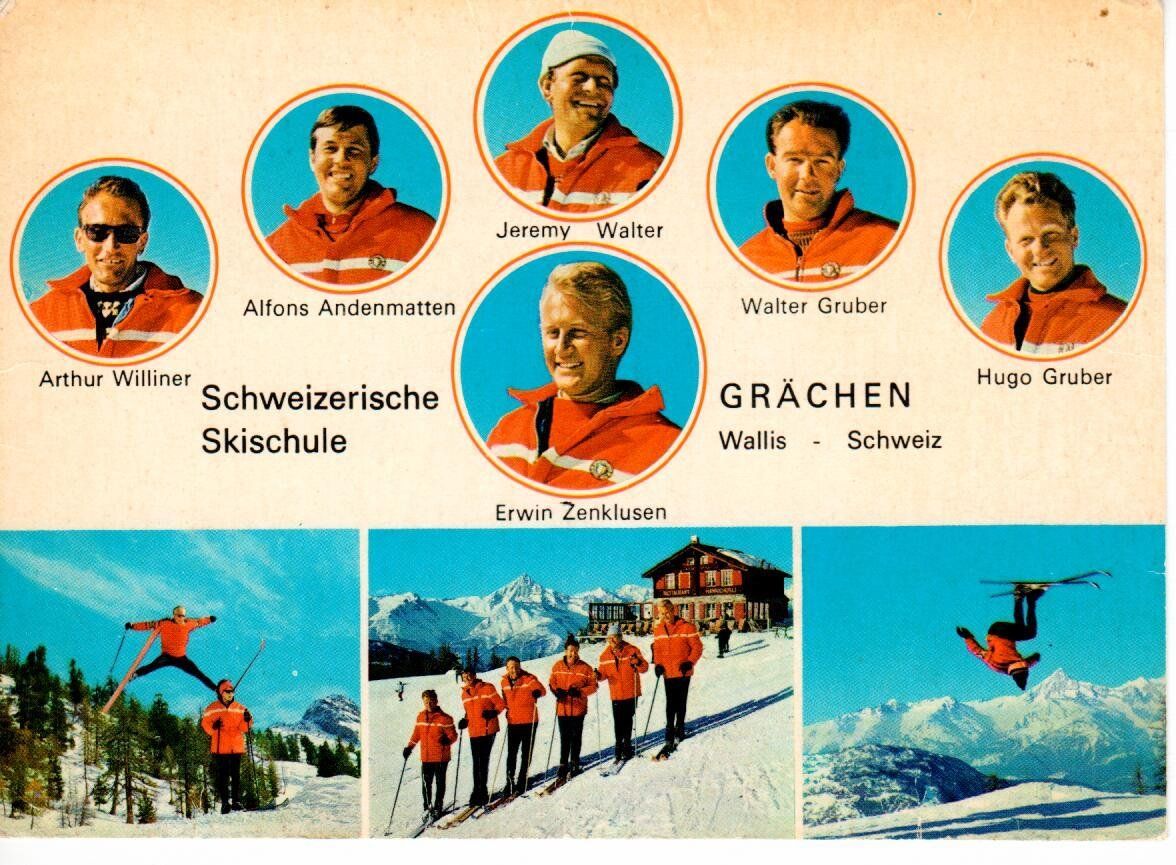 Cartoline postali: Grächen – Usato da Wolhusen venduto da Curver9