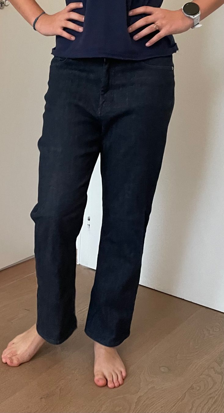 S.Oliver Jeans: S.OLIVER Jeans Straight relaxed fit 36 Glitzer – Usato da Pully venduto da Surflime 1