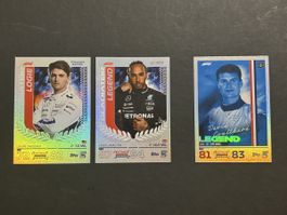 Topps F1 Turbo Attax 2024 – 3 Karten (Gladiator & Legend)