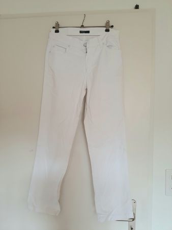 Hose Jeans Marke Angels fein weiss