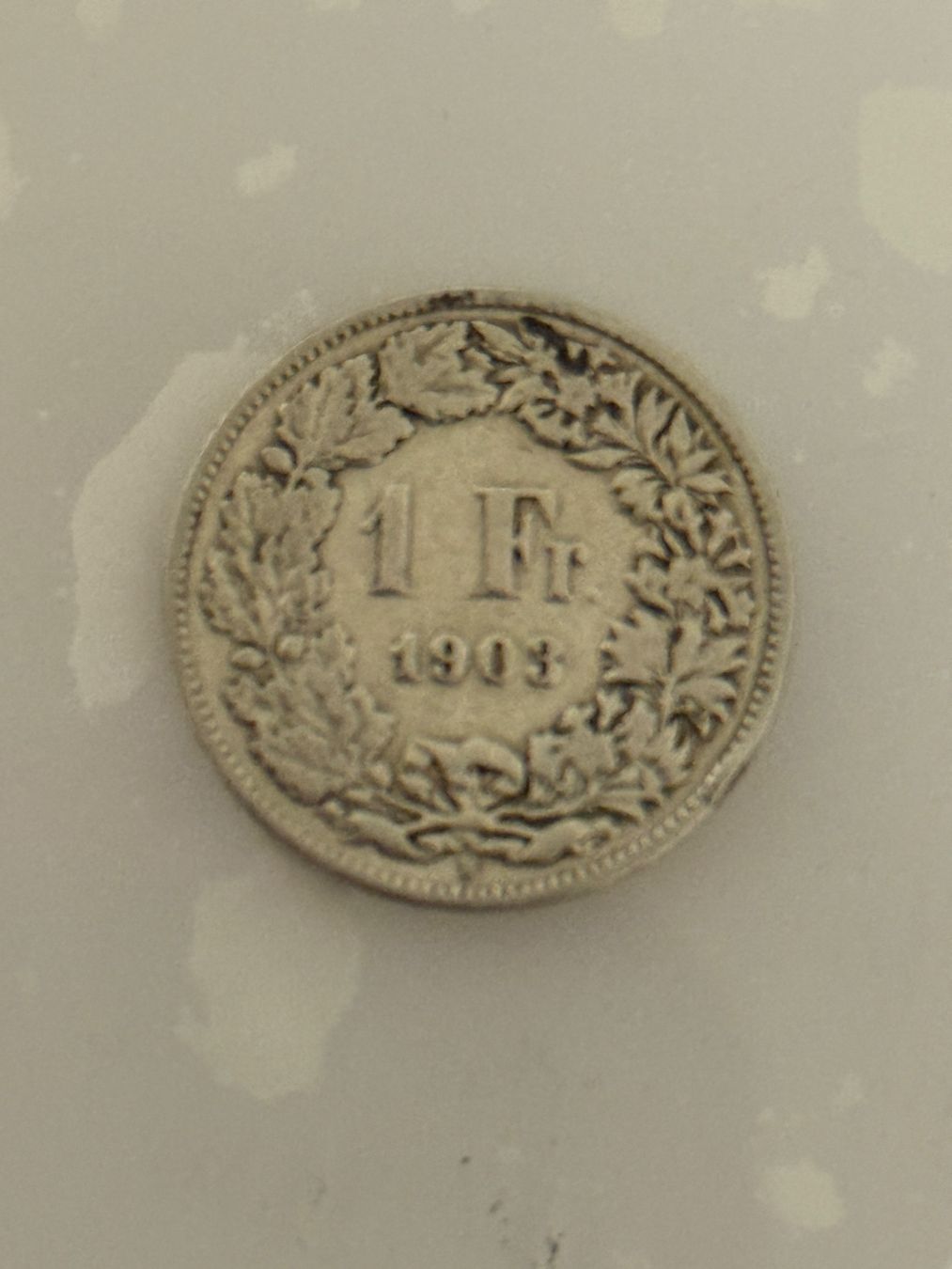 Tutti le monete: 1 Franken 1903  Rar – Usato da Wallisellen venduto da SWISS_SILVER1