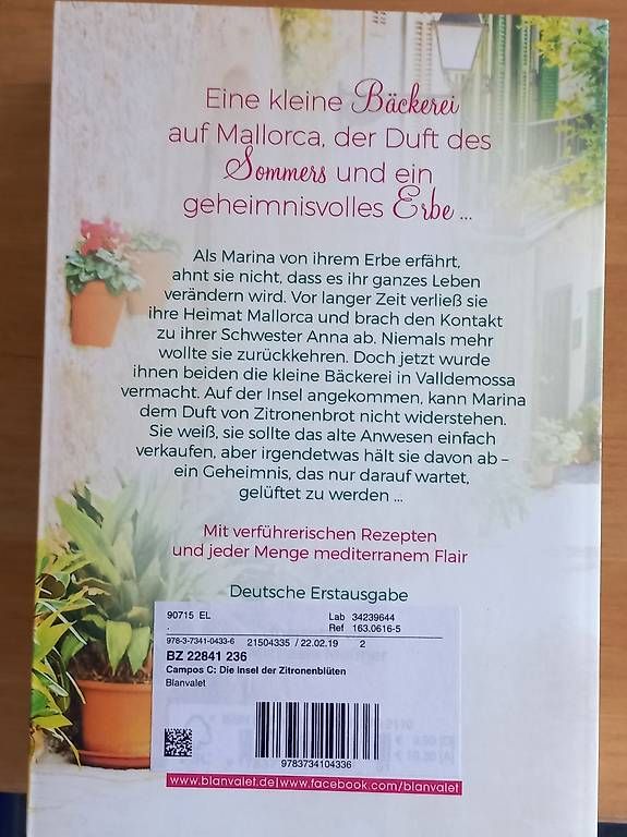Libri: Die Insel der Zitronenblüten – Usato da Büsserach venduto da pepper44 1