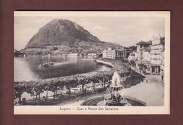 LUGANO - Quai - Fontana