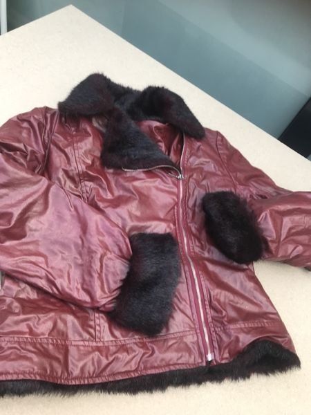 Giacche: Damen Jacke Leder Imitation S – Usato da Bergdietikon venduto da antovale