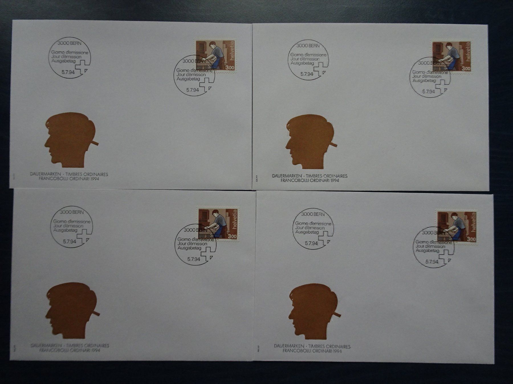 Alle Briefmarken: 1994 – Neu (gemäss Beschreibung) aus Aadorf von Chnorli-Furz
