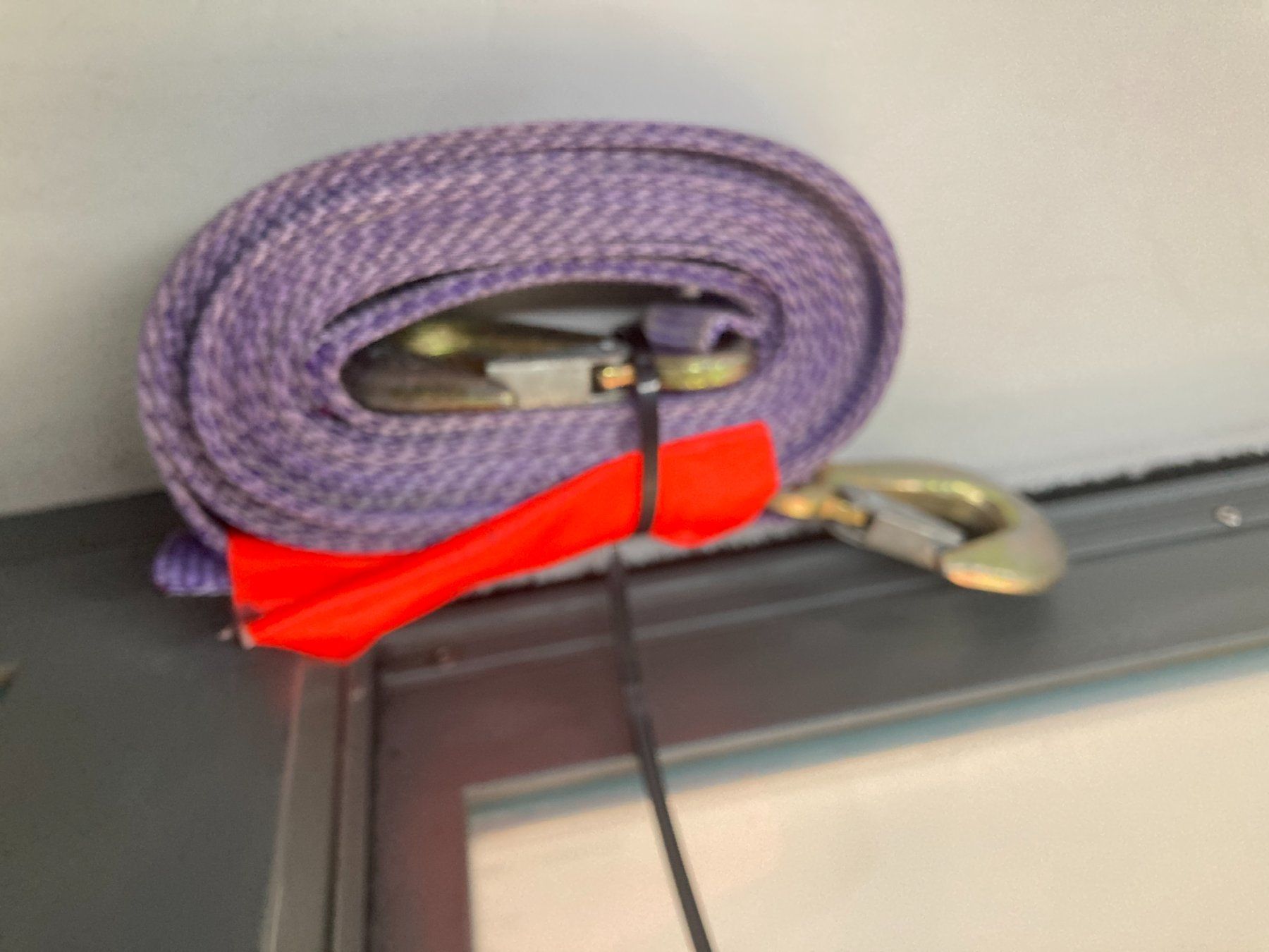 Mammut Corde di traino: Abschleppseil Bergegurt Abschleppgurt 5m Pannenhilfe – Usato da Cham venduto da WB2223 3