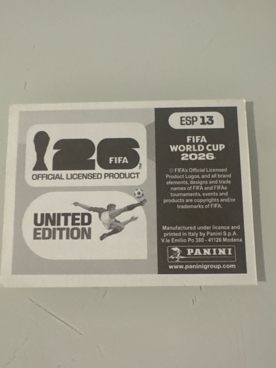 Panini Sammelbilder & Trading cards: Panini 2026 Spain ESP13 – Neu (gemäss Beschreibung) aus Bern von akl_sy9s 1