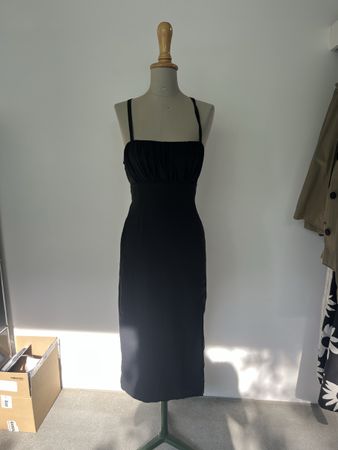 Kleid Abercrombie & Fitch schwarz Groesse S