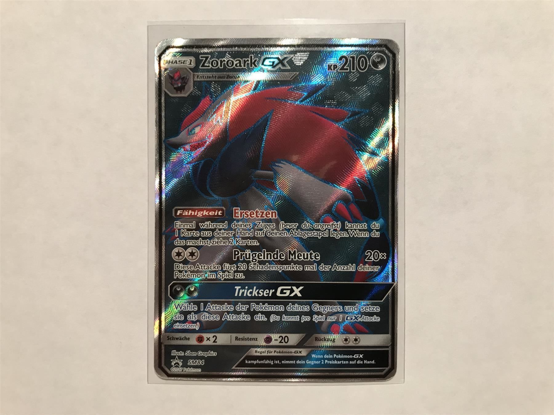Pokémon Sammelbilder & Trading cards: Zoroark GX FullArt – Gebraucht aus Hagendorn von Pokecollectorch